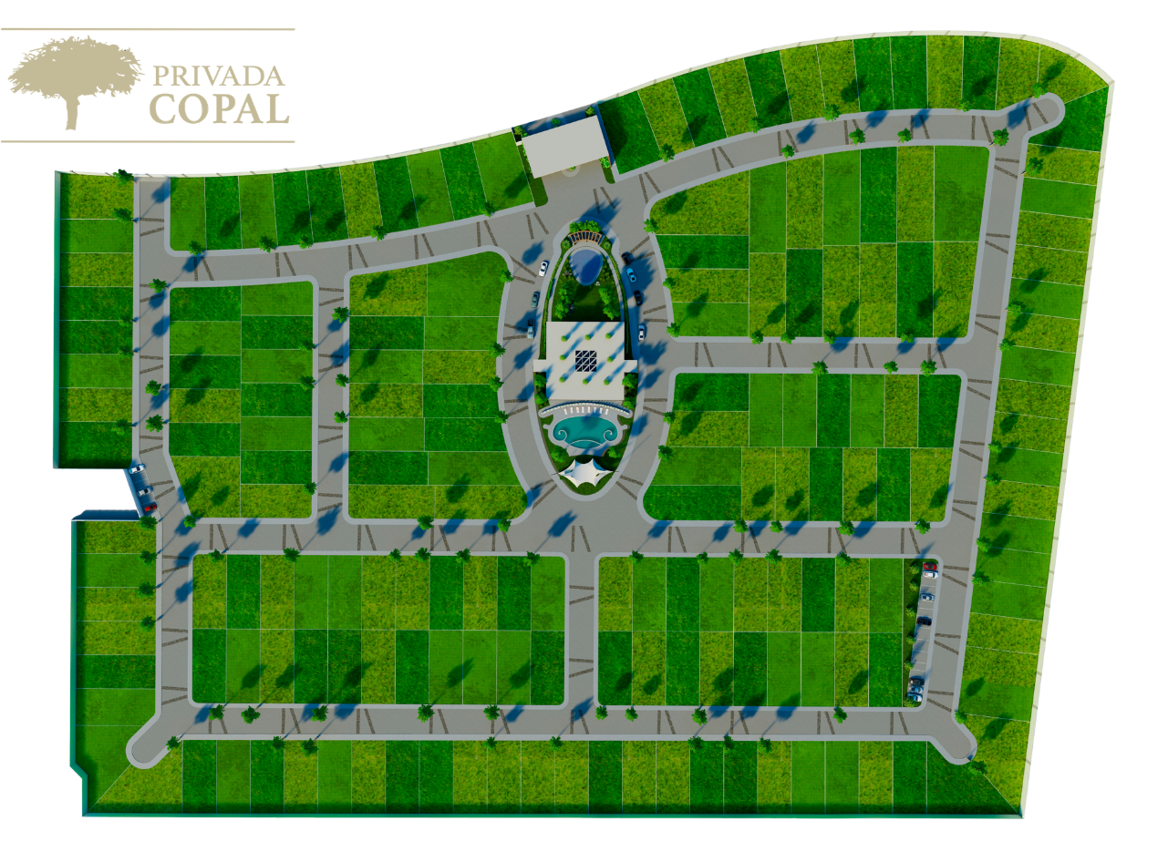 Mapa de Privada Copal